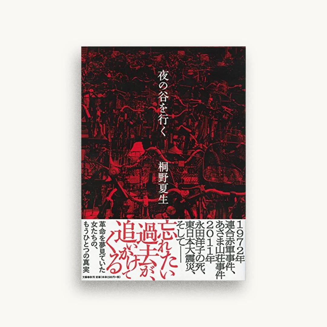 夜の谷を行く